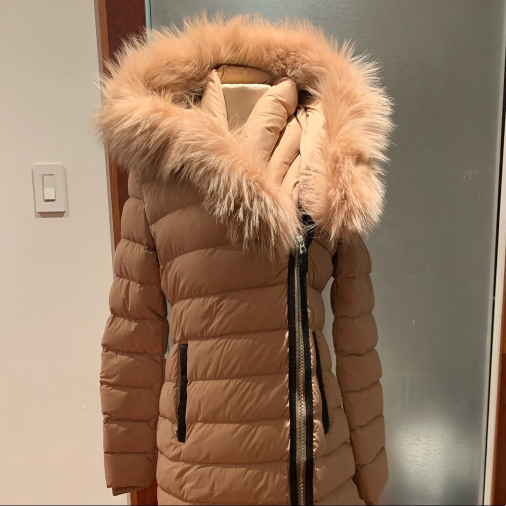 Blush pink Rudsak winter coat